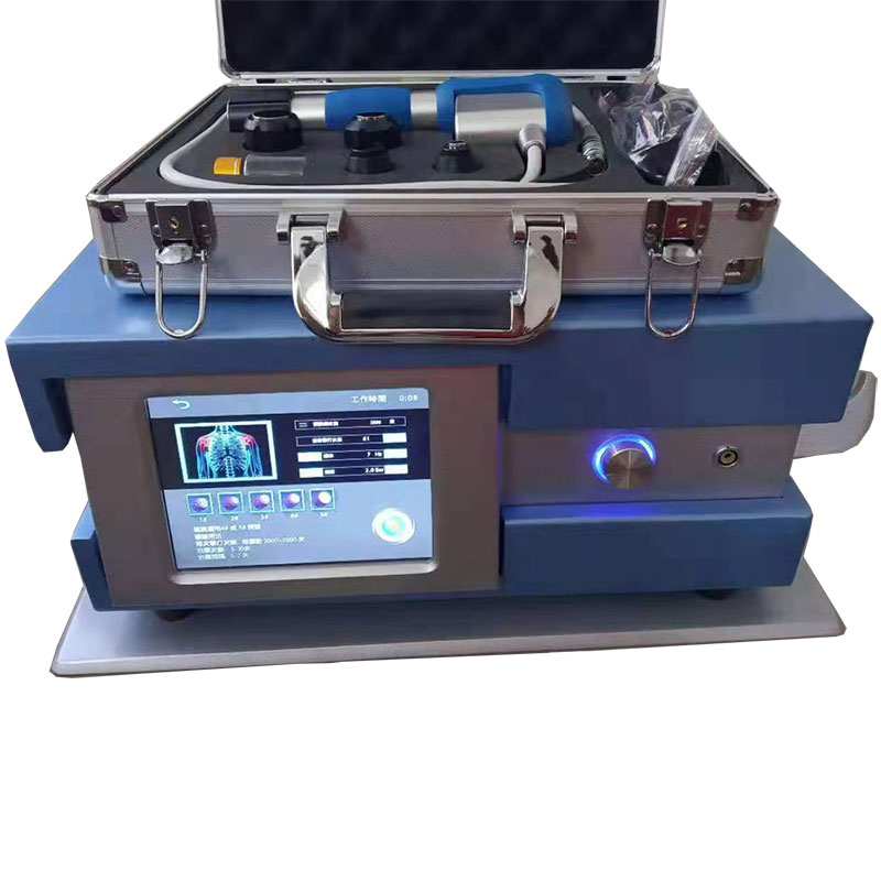 Training in het gebruik van een shockwave-machine